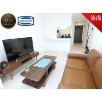 大阪難波ザ・ファースト▲エグゼ『1LDK』【築浅・50型TV・シモンズベッド導入】≪ラグジュアリーシリーズ≫の画像