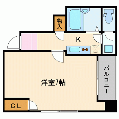 マンスリーリブマックス市ヶ谷防衛省前□【浴室乾燥暖房付】≪スタンダードシリーズ≫