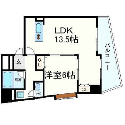 マンスリーリブマックス本町WEST☆3rd『1LDK・45平米』【駅1分・床暖房・ミストサウナ・NET対応】≪エクセレントシリーズ≫