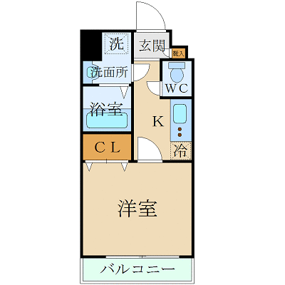 マンスリーリブマックス千葉浦安ステーションフロント◎『25平米』【独立洗面】≪スタンダードシリーズ≫