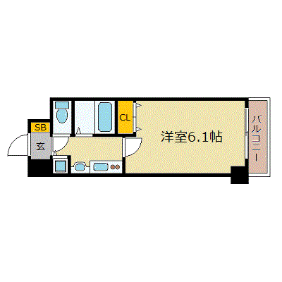 マンスリーリブマックス心斎橋東ザ・スタイル□【駅2分・NET対応】≪エクセレントシリーズ≫