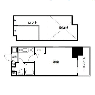 マンスリーリブマックス神戸県庁前グランディオ■【ロフト付き・NET無料・バストイレ別・人気設備充実】≪エクセレントシリーズ≫