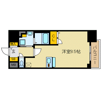 マンスリーリブマックス丸の内駅前レジデンス■2nd『27平米』【駅2分・NET対応】≪スタンダードシリーズ≫