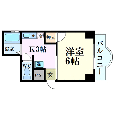 マンスリーリブマックス平和記念公園前ラ・パンセ★【NET対応・セパレート】≪スタンダードシリーズ≫