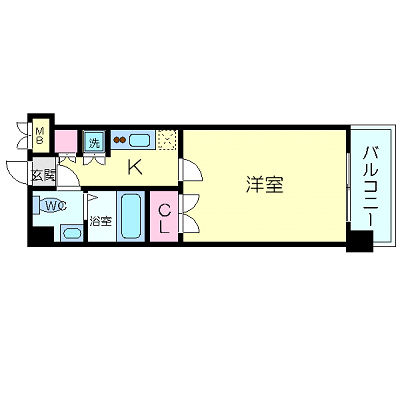 マンスリーリブマックス福岡天神ＥＡＳＴⅡ　Ｂ棟■【NET対応・オートロック・独立洗面台】≪スタンダードシリーズ≫