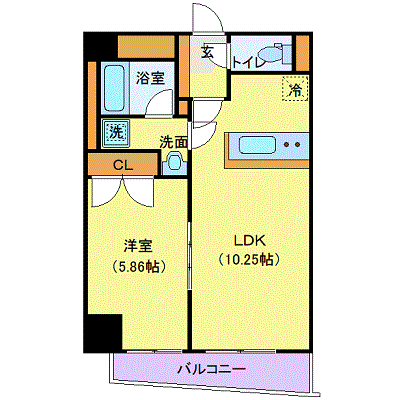 マンスリーリブマックス札幌・中島公園プレイス☆『1LDK・36平米』【独立洗面】≪スタンダードシリーズ≫