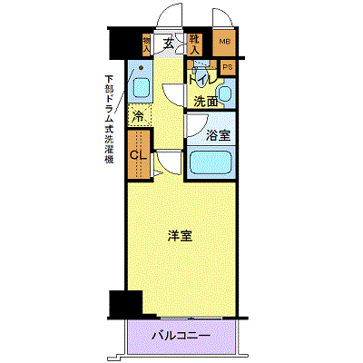 マンスリーリブマックス市ヶ谷WEST※『駅徒歩4分・24平米』【1名入居限定・独立洗面】≪スタンダードシリーズ≫